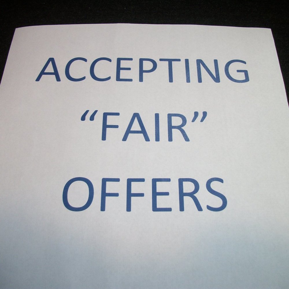 ACCEPTING FAIR OFFERS